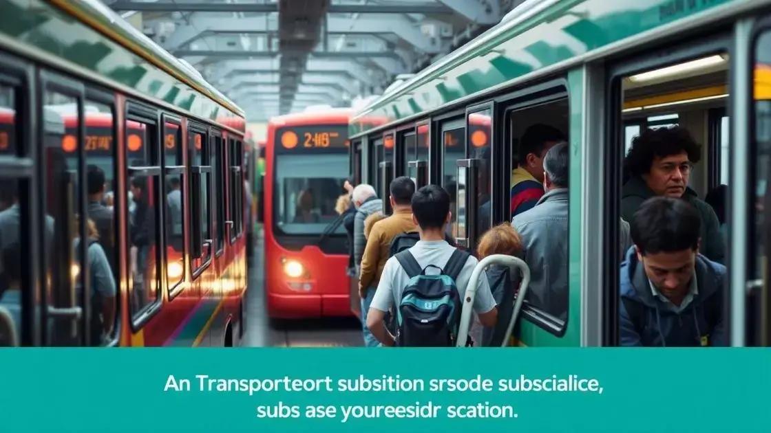 How transportation subsidies affect public transit