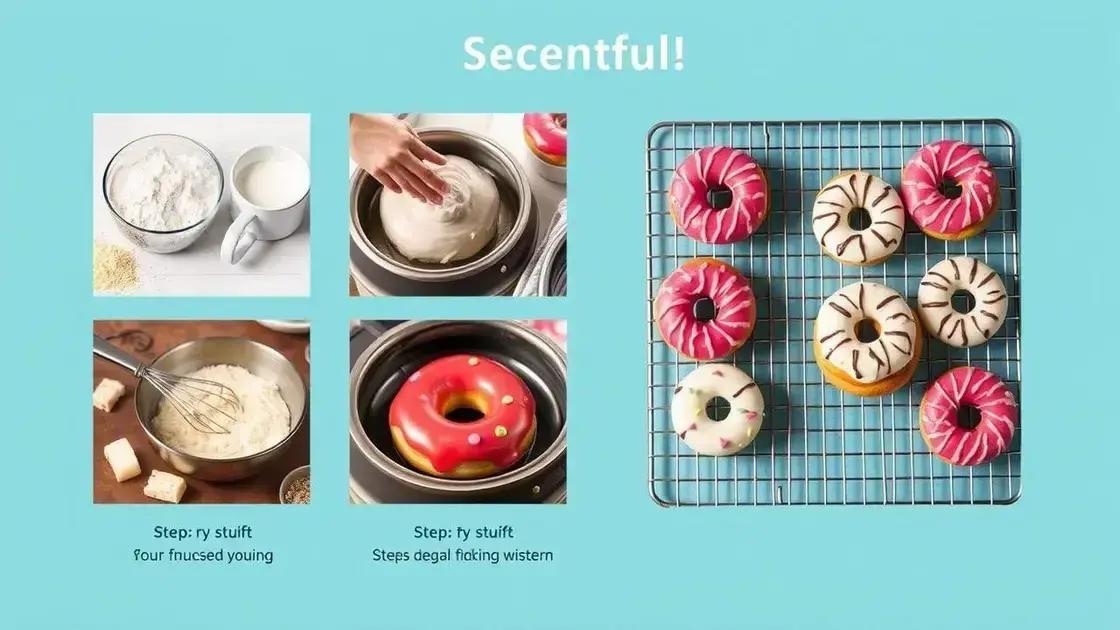 Techniques for crafting the perfect donut