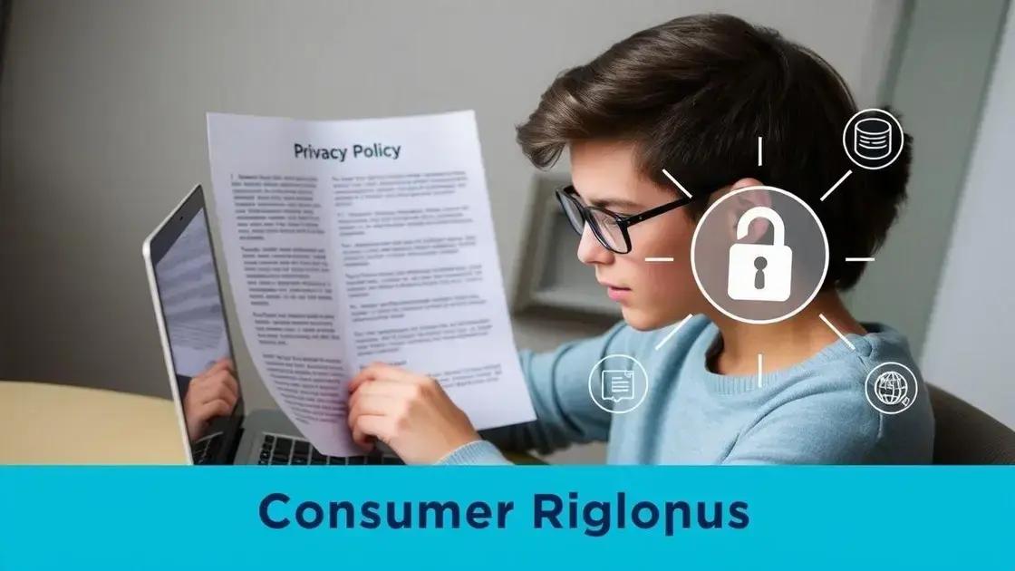 Consumer rights under new privacy regulations