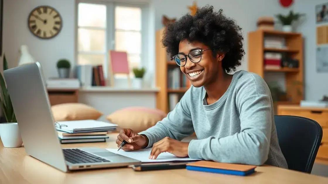 Staying motivated during online classes