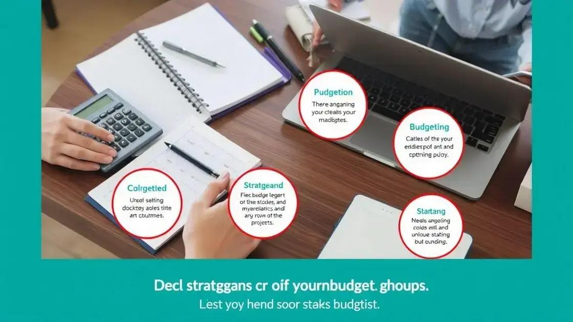 Budgeting strategies for long-term success