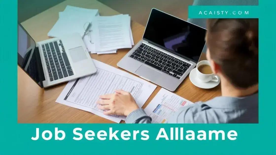 How to apply for job seekers allowance