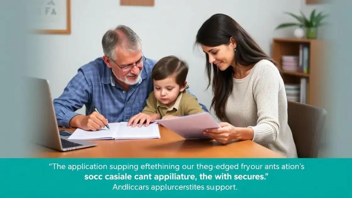 How to apply for family benefits