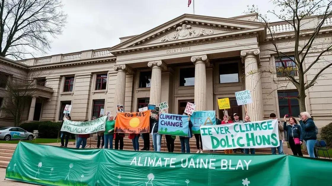 Climate change policy updates: what you need to know
