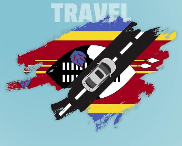 A depiction of the Colombian flag waving in the background, with silhouettes of modern cars driving across a futuristic cityscape. The image also includes financial graphs and symbols representing investment and economic growth.